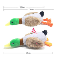 Thumbnail for 2 Pcs Cute Duck Shaped Plush Dog Squeaky Toy, Cute Plush Duck Sound Pet Toys Stuffed, Interactive Bite Resistant Toy, Dog Animals Chew Toys, Dog Chew Toy, Adorable Dog Toy 95