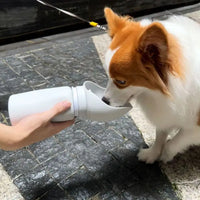 Thumbnail for 550ml Folding Pet Outdoor Walking Mug, Portable Travel Water Bottle Puppy Cats Dogs, Drinking Water Dispenser Cup Supplies 285