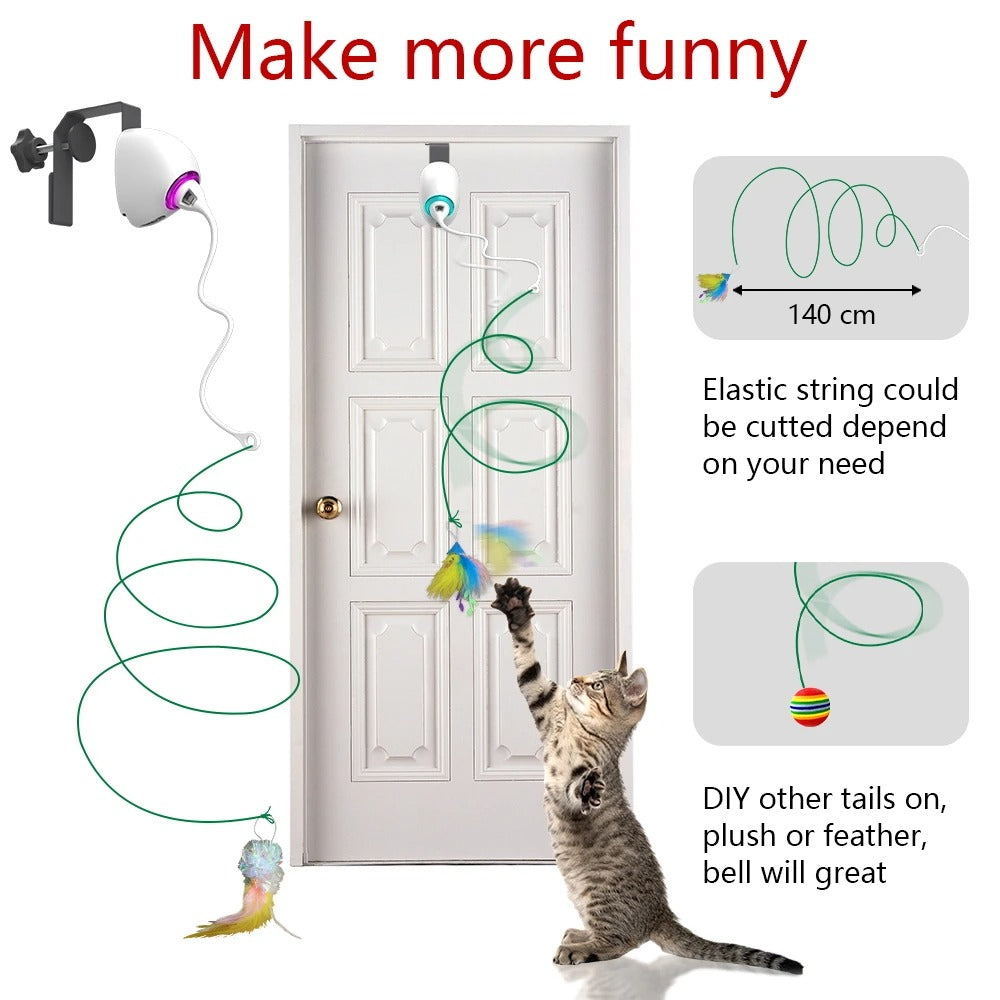 Electric Cat Toy Rope Automatic Teaser, Cat Teaser 317