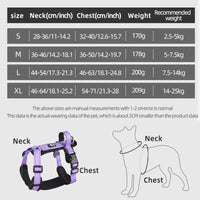 Thumbnail for Pet Harness No Pull Nylon Reflective Dog, Dog Harness, No-Pull Dog Harness, Quick-Fit Padded Dog Harness, Posh Pets Reflective Puppy Harness 175