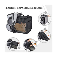 Thumbnail for Foldable Pet backpack, Dog Modern Backpack, Cat Foldable Backpack, Modern Pet Carrier bag 27