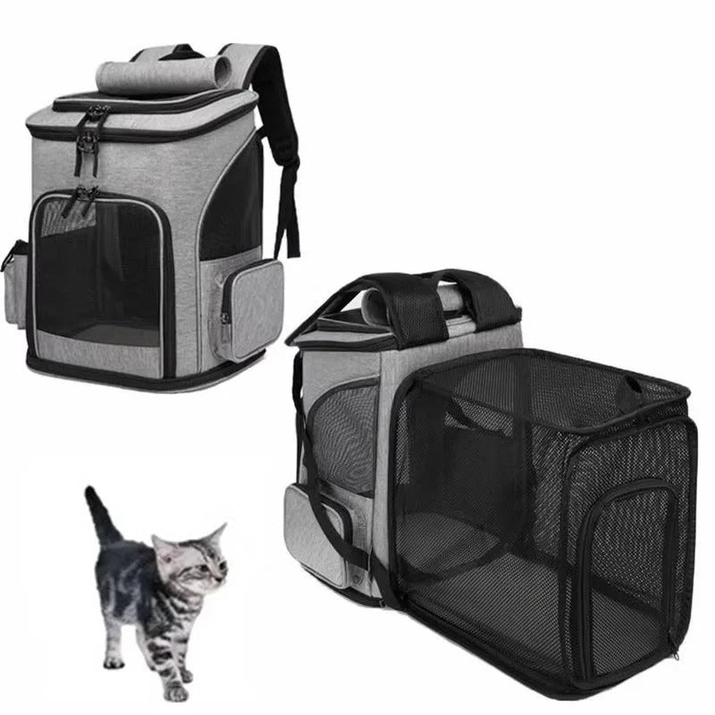 Foldable Pet backpack, Dog Modern Backpack, Cat Foldable Backpack, Modern Pet Carrier bag 27