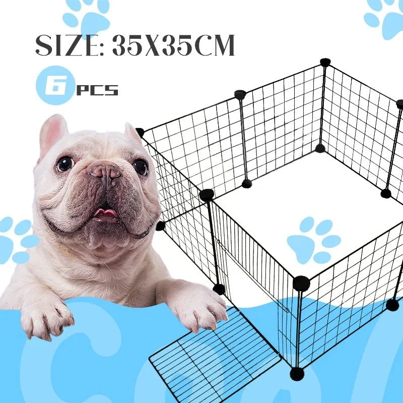 DIY Small Animals Cage with Door, Dog Playpens, Pet fence heavy duty 226