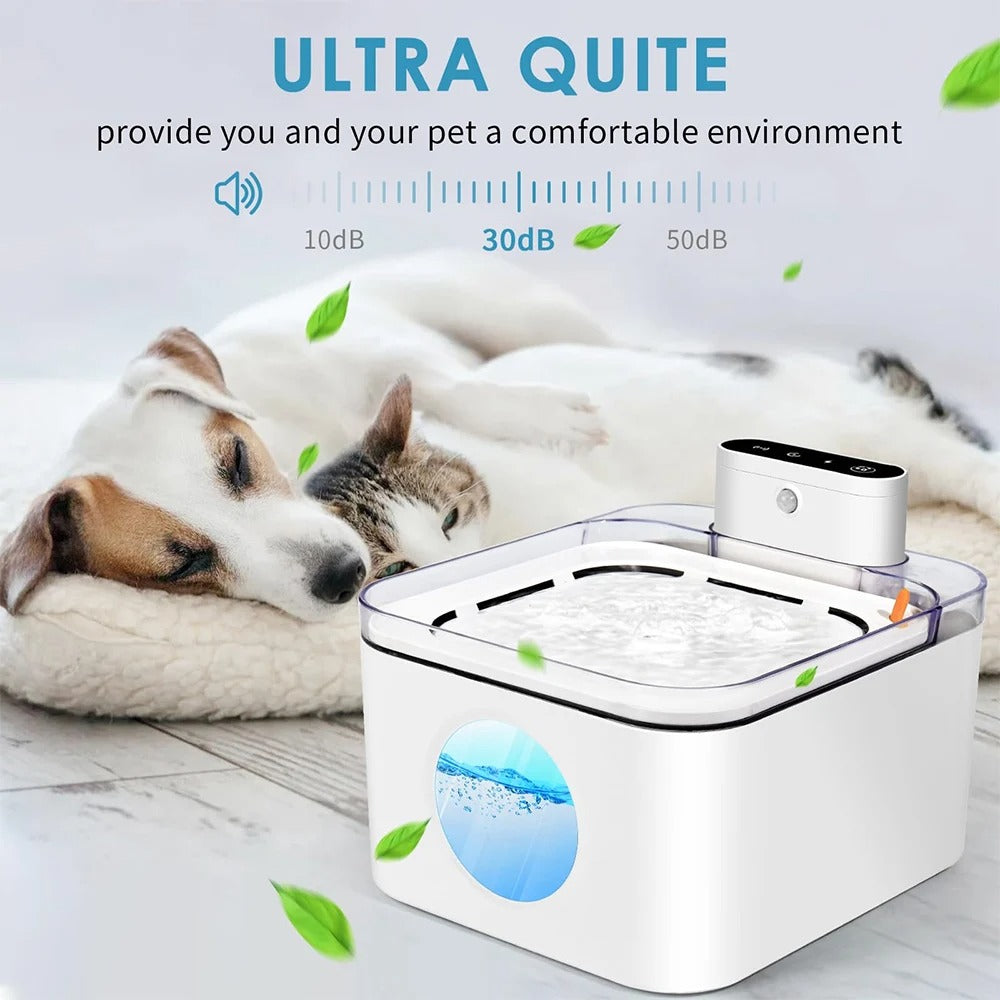 Pet Water Automatic Fountain Dispenser with Smart Pump for Cats, Dogs, Multiple Pets - 3L 122