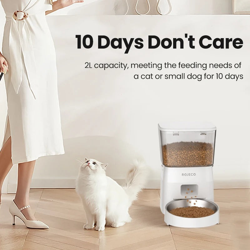 Automatic dog/cat Feeder, Automatic Feeder For Pets, Automatic Pet Feeder 2L  143