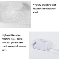 Thumbnail for Pet Water Automatic Fountain Dispenser with Smart Pump for Cats, Dogs, Multiple Pets - 3L 134