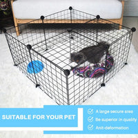 Thumbnail for DIY Small Animals Cage with Door, Dog Playpens, Pet fence heavy duty 226