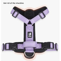 Thumbnail for Pet Harness No Pull Nylon Reflective Dog, Dog Harness, No-Pull Dog Harness, Quick-Fit Padded Dog Harness, Posh Pets Reflective Puppy Harness 175