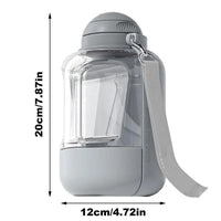 Thumbnail for Portable Water Bottle For Dogs, Portable Dog Drinking, Bottle Large Capacity Dog Water Dispenser, 2 In 1 Puppy Drinking Bowl  293