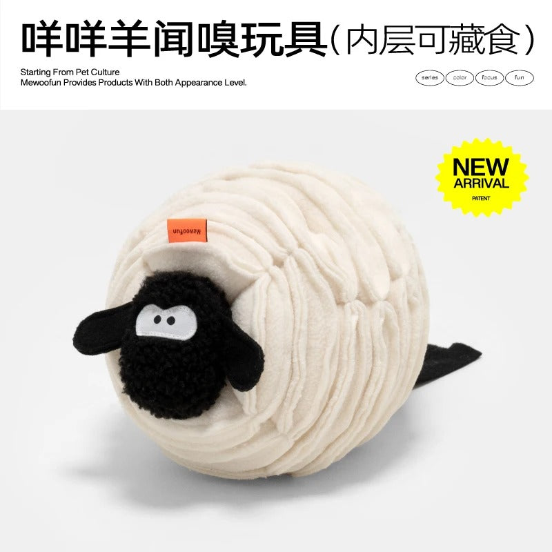 Cute Sheep Shaped Plush Dog Squeaky Toy, Interactive Bite Resistant Toy, Dog Toy Farm animals, Goat Dog Donkey Chew Toys, Dog Chew Toy, Adorable Dog Toy 319