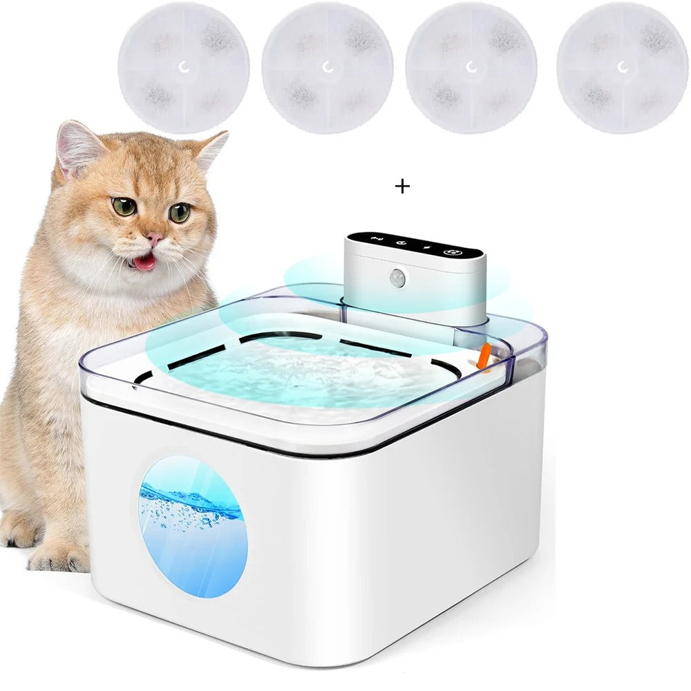 Pet Water Automatic Fountain Dispenser with Smart Pump for Cats, Dogs, Multiple Pets - 3L 122