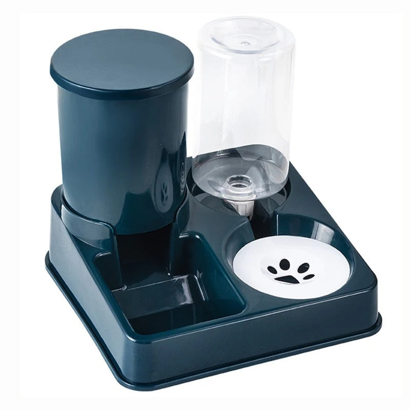 Pet Cat Automatic Feeder, 2-in-1 Dog Food Bowl 194