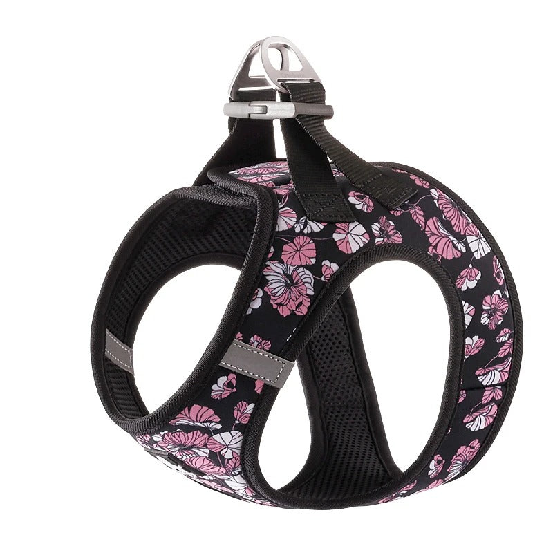 Pet Harness No Pull Nylon Reflective Dog, Dog Harness, No-Pull Dog Harness, Quick-Fit Padded Dog Harness, Posh Pets Reflective Puppy Harness 166