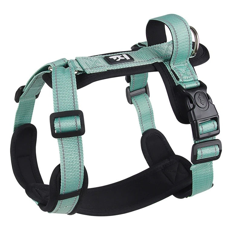 Pet Harness No Pull Nylon Reflective Dog, Dog Harness, No-Pull Dog Harness, Quick-Fit Padded Dog Harness, Posh Pets Reflective Puppy Harness 175