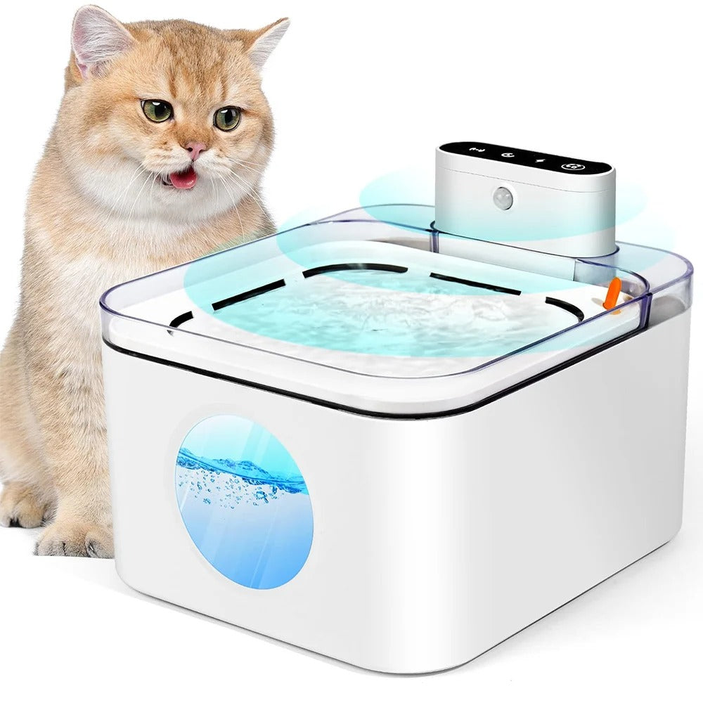 Pet Water Automatic Fountain Dispenser with Smart Pump for Cats, Dogs, Multiple Pets - 3L 122