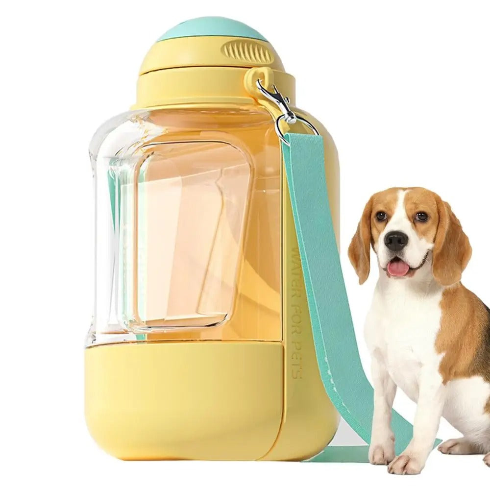 Portable Water Bottle For Dogs, Portable Dog Drinking, Bottle Large Capacity Dog Water Dispenser, 2 In 1 Puppy Drinking Bowl  293