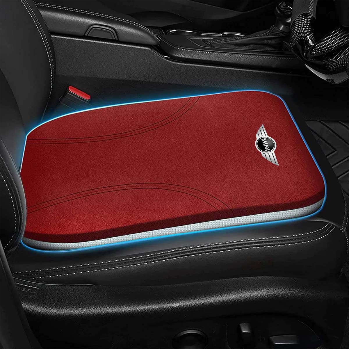Car Seat Cushion, Custom fit for Cars, Car Memory Foam Seat Cushion, Heightening Seat Cushion, Seat Cushion for Car and Office Chair