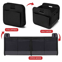 Thumbnail for Trunk Organizer, Car Storage, Custom For Your Cars, Reinforced Handles, Collapsible Multi, Compartment Car Organizers, Foldable and Waterproof, 600D Oxford Polyester LI12995