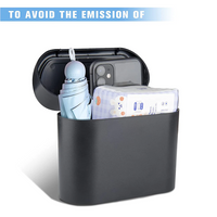 Thumbnail for Car Trash Can, Custom For Your Cars, Mini Car Accessories with Lid and Trash Bag, Cute Car Organizer Bin, Small Garbage Can for Storage and Organization, Car Accessories MT11996