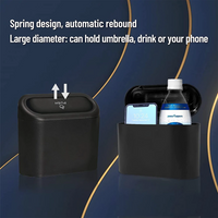 Thumbnail for Car Trash Can, Custom For Your Cars, Mini Car Accessories with Lid and Trash Bag, Cute Car Organizer Bin, Small Garbage Can for Storage and Organization, Car Accessories MT11996