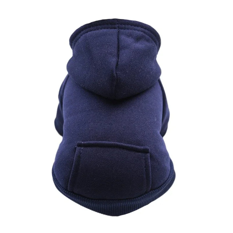 Soft Dog Winter Hooded Sweatshirt Pet Coat Puppy Jacket for Small Medium Dogs French Bulldog Coat Chihuahua Yorkie Pet Costume, Gift For Pet 62