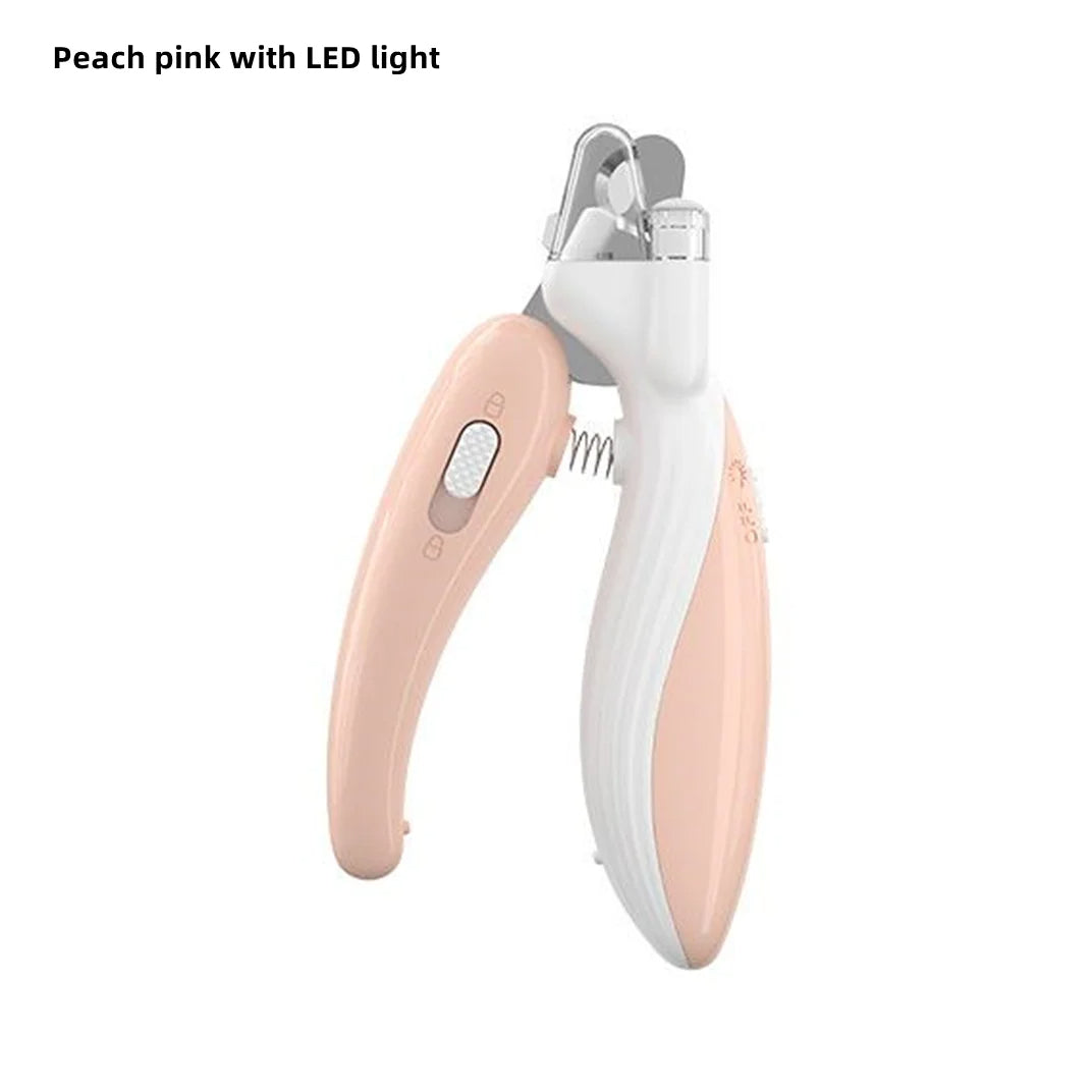 2 PCS Pet Nail Clippers Dog Nail Clippers Cat Nail Clippers Led Electric Nail Polisher Pet Supplies 128