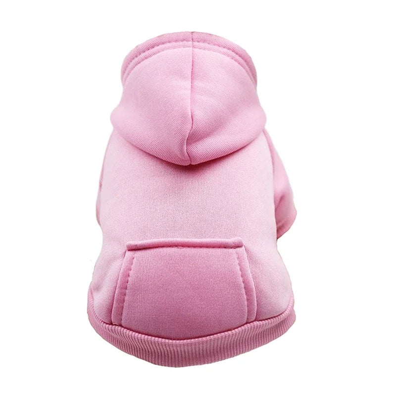 Soft Dog Winter Hooded Sweatshirt Pet Coat Puppy Jacket for Small Medium Dogs French Bulldog Coat Chihuahua Yorkie Pet Costume, Gift For Pet 62