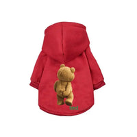 Thumbnail for Cute Cartoon Bear Dog Hoodies Winter Pet Dog Clothes For Small Medium Dogs Costumes Yorkshire Terrier Clothing Puppy Costume Cat, Gift For Pet 65