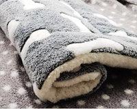 Thumbnail for 2PCS Dog Mat Pet Bed Washable Flannel Thickened Soft Pet Sleeping Blanket for Dogs Cats Winter Warm 99