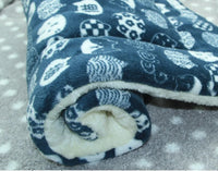 Thumbnail for 2PCS Dog Mat Pet Bed Washable Flannel Thickened Soft Pet Sleeping Blanket for Dogs Cats Winter Warm 99