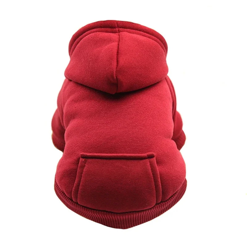 Soft Dog Winter Hooded Sweatshirt Pet Coat Puppy Jacket for Small Medium Dogs French Bulldog Coat Chihuahua Yorkie Pet Costume, Gift For Pet 62