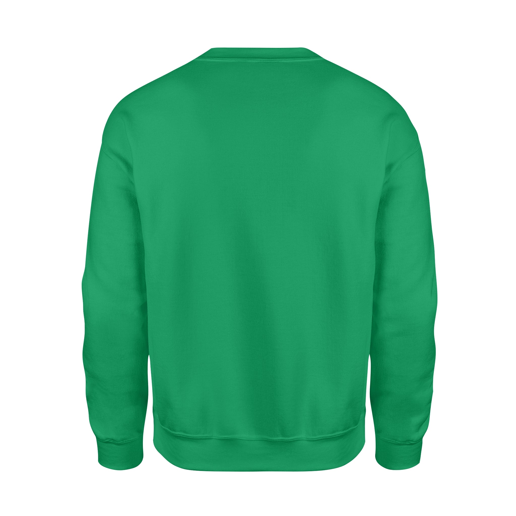 Personalized St. Patrick Gift Idea - Clover Paw Dogmom - Standard Crew Neck Sweatshirt