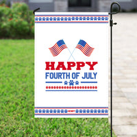 Thumbnail for Personalized Dog Flag Gift Idea - Happy Fourth Of July For Dog Lovers - Garden Flag