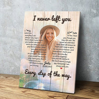 Thumbnail for Remember me Memorial Wall Art Canvas, Custom Mom Picture Canvas Miss Her in Heaven