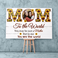 Thumbnail for To My Mom How Special You Are To Me Canvas, Custom Mother Photo Canvas Wall Art Gift from Daughter