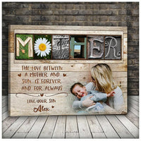 Thumbnail for Mother and Daughter, Mothers Day Gifts From Daughter, Custom Photo Mother Canvas, Love between Mom and Daughter