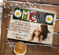 Thumbnail for Mother and Daughter, Mothers Day Gifts From Daughter, Custom Photo Mother Canvas, Love between Mom and Daughter