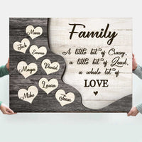 Thumbnail for Family Gifts, Personalized Family Name Sign, Gift for Parents, Gift for Mom and Dad