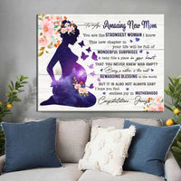 Thumbnail for Custom Amazing New Mom Meaningful Canvas Personalized Gift For New Mom