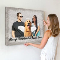 Thumbnail for Pet Memorial Portraits, Add Loved One To Picture, Combine Photos Canvas, Pet Loss Gifts - Best Personalized Gifts for Everyone