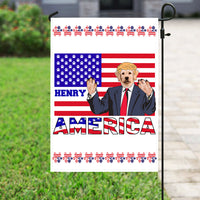 Thumbnail for Personalized Dog Flag Gift Idea - President Dog Please Vote Me For Dog Lovers - Garden Flag