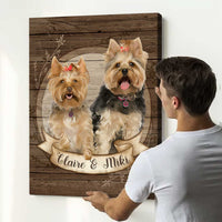 Thumbnail for Pet Pictures On Canvas, Custom Pet Portrait Canvas - Best Personalized Gifts for Everyone
