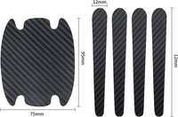 Thumbnail for 8 Pack Car Carbon Fiber Stickers Custom For Cars, Door Handles Door Cup Protectors Carbon Fiber Stickers Scratch Resistant Accessories
