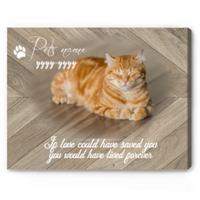 Thumbnail for Cat Memorial Gifts, Memorial Loss of Cat, Pet Loss Gifts Canvas