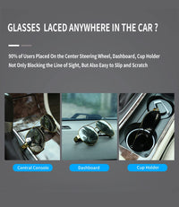 Thumbnail for Custom for Cars Sunglasses Holder, Car Sunglasses Organizer Visor Accessories Adsorption Glasses Organizer, Specially