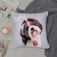 Thumbnail for Custom Pet Portrait Pillow, Pet Pillow From Photo, Gift for Pet Owner, Pet on pillow