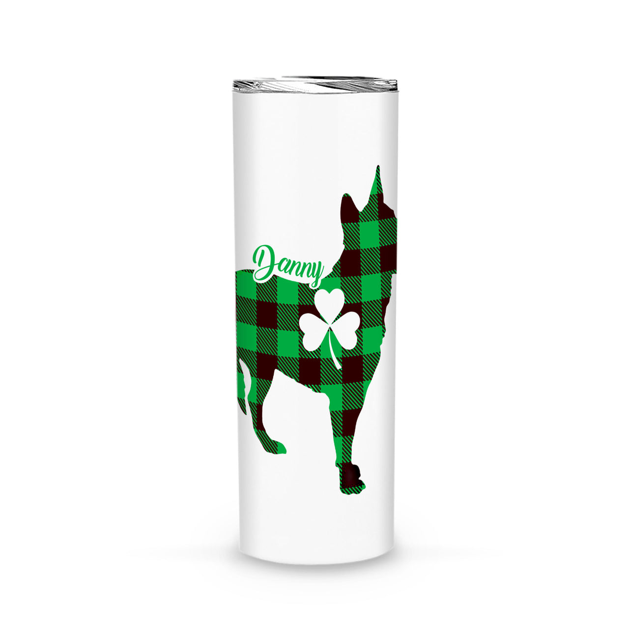 Personalized St Patrick's Day Gift Idea - Labrador Retriever For Dog Lovers - Tumbler