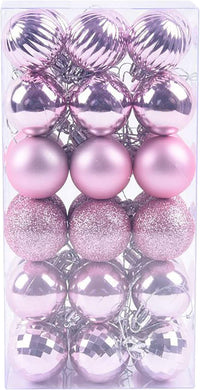 Thumbnail for 36Pcs 4cm Christmas Balls Christmas Decorations Christmas Tree Decoration Small Hanging, Home Party Decorations