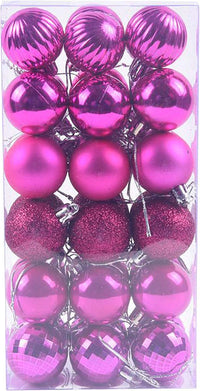 Thumbnail for 36Pcs 4cm Christmas Balls Christmas Decorations Christmas Tree Decoration Small Hanging, Home Party Decorations