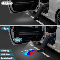 Thumbnail for Performance Car Door Light Logo for Accessories 3 4 5 6 7 M X3 X4 X5 Series, Not Fit G20/21/22/23/26/29/80/82/83, G02/05/06/07, E39/46/53